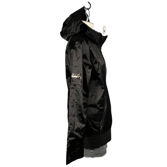 B by Burton S/M Snowboard Lana Pullover Hoodie Jacket Black Gold - Picture 6 of 16
